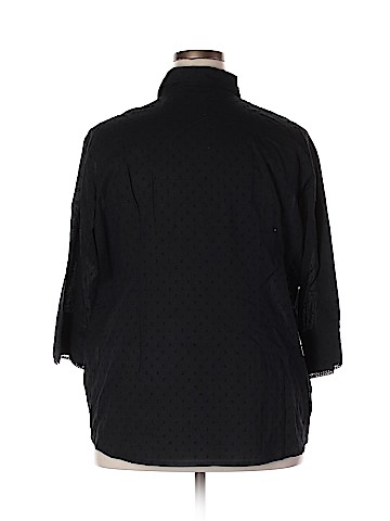 Angelique 3/4 Sleeve Button-Down Shirt (view 2)