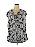 Worthington Plus Gray Short Sleeve Top Size 2X - photo 1
