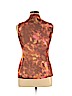 Coldwater Creek 100% Polyester Orange Sleeveless Blouse Size 16 - 18 - photo 2