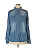 Maurices Blue Long Sleeve Button-Down Shirt Size 14 (0) - photo 1
