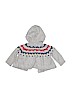 OshKosh B'gosh 100% Acrylic Gray Cardigan Size 9-12 mo - photo 2
