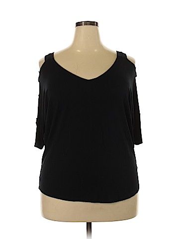 Lane Bryant Short Sleeve Top (view 1)