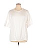maette White Short Sleeve T-Shirt Size 1X - photo 1