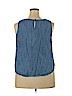 Universal Thread Blue Sleeveless Blouse Size XXL - photo 2