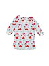 Mud Pie 100% Cotton Print Blue Long Sleeve Blouse 9-12 MO / 12 MO - photo 2