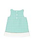 Janie and Jack 100% Cotton Teal Dress Size 6-12 mo - photo 2