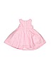 Janie and Jack 100% Cotton Stripes Pink Dress Size 6-12 mo - photo 2