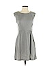 Theory Gray Casual Dress Size 4 - photo 1