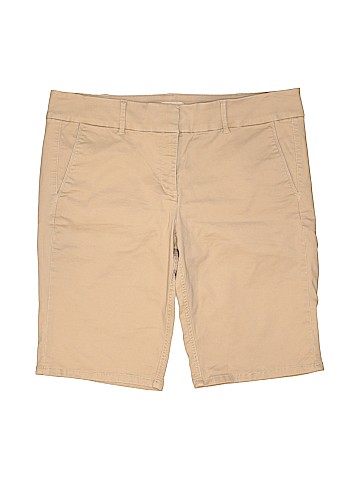 Ann Taylor LOFT Khaki Shorts (view 1)