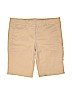 Ann Taylor LOFT Tan Khaki Shorts Size 14 - photo 1
