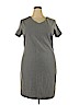 Old Navy Gray Casual Dress Size XXL - photo 1