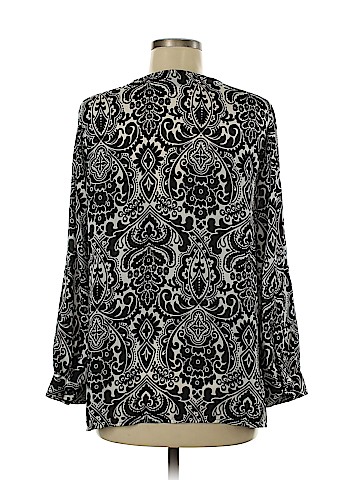 Ann Taylor Factory Long Sleeve Blouse (view 2)