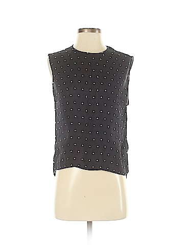 Alice + Olivia Sleeveless Silk Top (view 1)