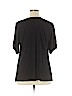 Design History Black Short Sleeve Top Size 1X - photo 2