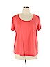 Simply Styled Orange Short Sleeve Top Size XL - photo 1