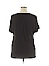 Simply Styled Black Short Sleeve Top Size XL - photo 2