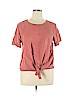 Velvet Heart 100% Tencel Pink Short Sleeve Blouse Size XL - photo 1