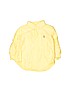Ralph Lauren 100% Cotton Yellow Long Sleeve Button-Down Shirt 9-12 MO / 12 MO - photo 1