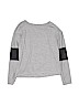 Zella Girl Stripes Gray Active T-Shirt Size 10 - 12 - photo 1
