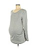 Gap - Maternity Gray Long Sleeve T-Shirt Size M - photo 1