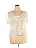 American Eagle Outfitters White Short Sleeve Blouse Size 1X - photo 1