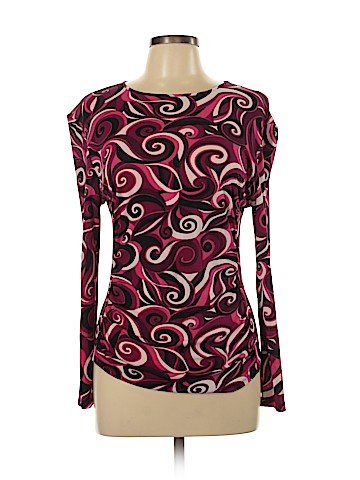 Classiques Entier Long Sleeve Silk Top (view 1)