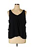 Xhilaration 100% Rayon Black Sleeveless Blouse Size 1X - photo 1