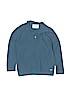 Zara Kids 100% Cotton Solid Blue Pullover Sweater Size 7 - photo 1