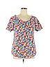 Kim Rogers 100% Polyester Blue Short Sleeve Blouse Size XL - photo 1