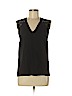 Pinko Black Sleeveless Blouse Size 6 - photo 1