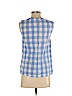 J. Crew Collection Blue Sleeveless Blouse Size 4 - photo 2