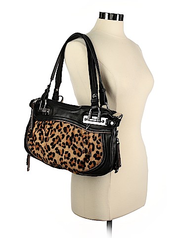 B Makowsky Leather Shoulder Bag (view 2)