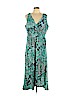 Lands' End Teal Casual Dress Size L (petite) - photo 1