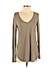 Mossimo Tan Long Sleeve Top Size S - photo 1
