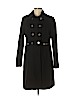 DKNY Black Wool Coat Size 8 - photo 1