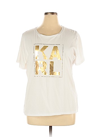 Karl Lagerfeld Paris Short Sleeve T-Shirt (view 1)