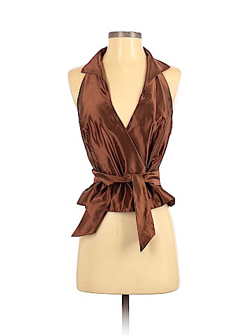 Carmen Marc Valvo Collection Sleeveless Blouse (view 1)