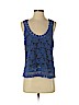 Madison Marcus 100% Cotton Blue Sleeveless Top Size S - photo 1