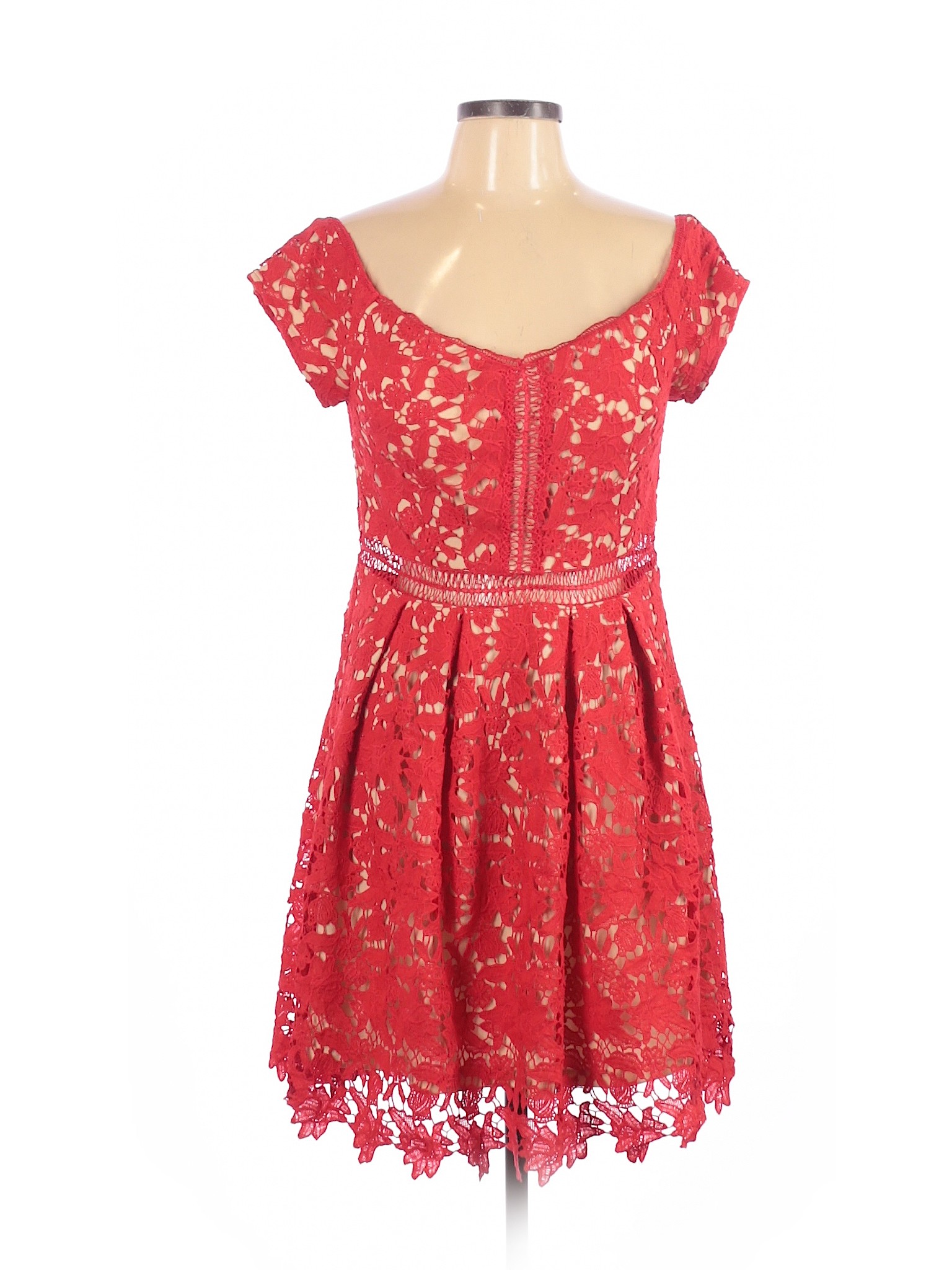 Francesca's red dress Clearance