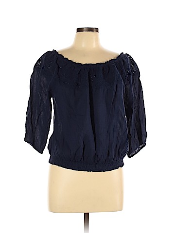 Aerie 3/4 Sleeve Blouse (view 1)