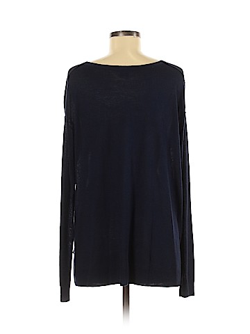 Vince. Long Sleeve Silk Top (view 2)
