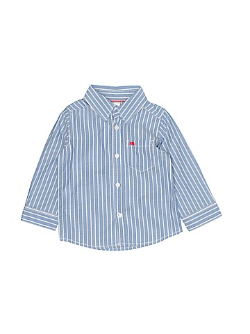 Carter's Long Sleeve Button-Down Shirt (view 1)