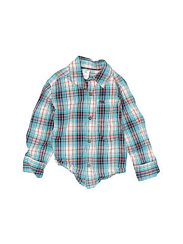 Carter's Long Sleeve Button-Down Shirt (view 1)