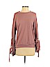 Lush Pink Long Sleeve Top Size S - photo 1