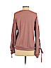 Lush Pink Long Sleeve Top Size S - photo 2