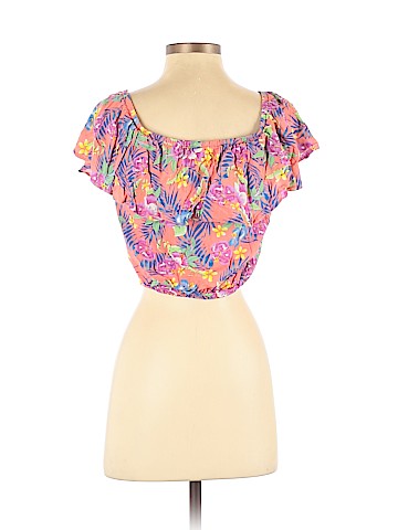 Derek Heart Short Sleeve Blouse (view 2)
