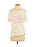 Wildfox Ivory Short Sleeve T-Shirt Size Sm (1 or S) - photo 1