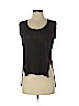 Enza Costa Black Sleeveless Top Size S - photo 1