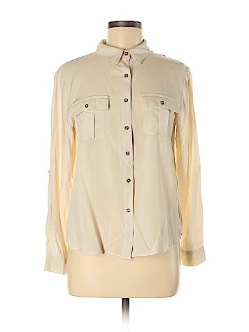 Passport Long Sleeve Button-Down Shirt (view 1)