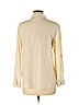 Passport 100% Rayon Ivory Long Sleeve Button-Down Shirt Size M - photo 2